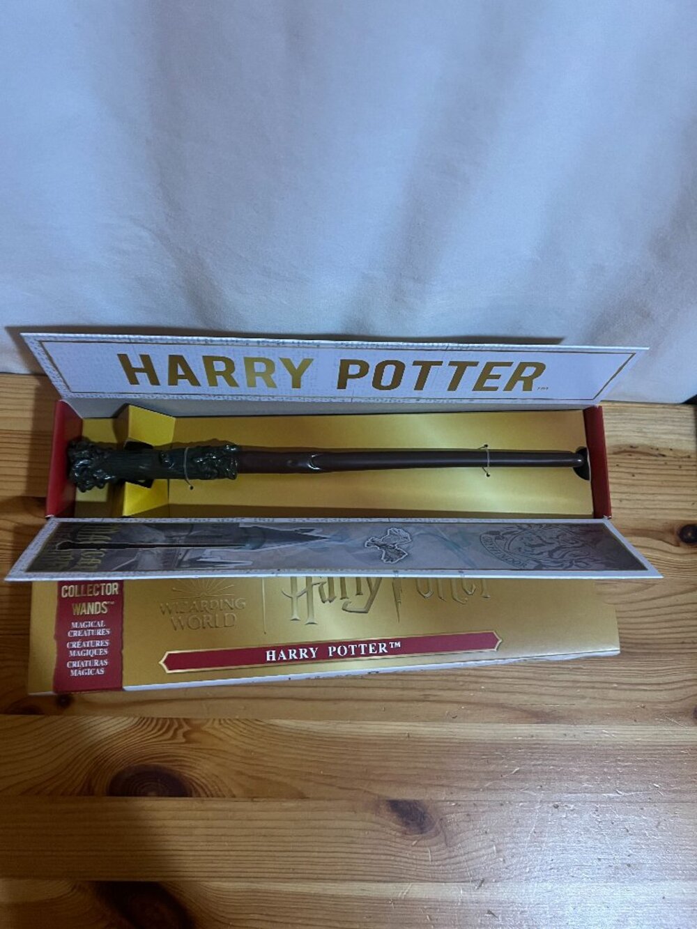 Wizarding World Harry Potter, 12-inch Magical Collector Harry Potter Wand with S
